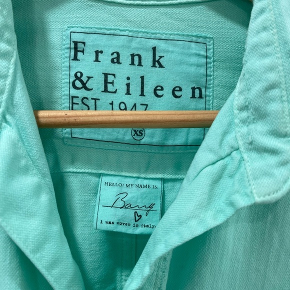 Frank & Eileen Barry Button-Up Shirt Soft Jade - Picture 3 of 4